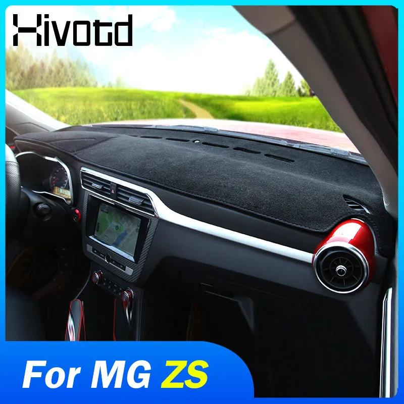 Auto Dashboard Cover Stofdicht Mat Instrumentenpaneel Tapijten Interieur Decoratie Onderdelen Anti-Uv Pad Voor MG ZS 2020-2019 accessoires
