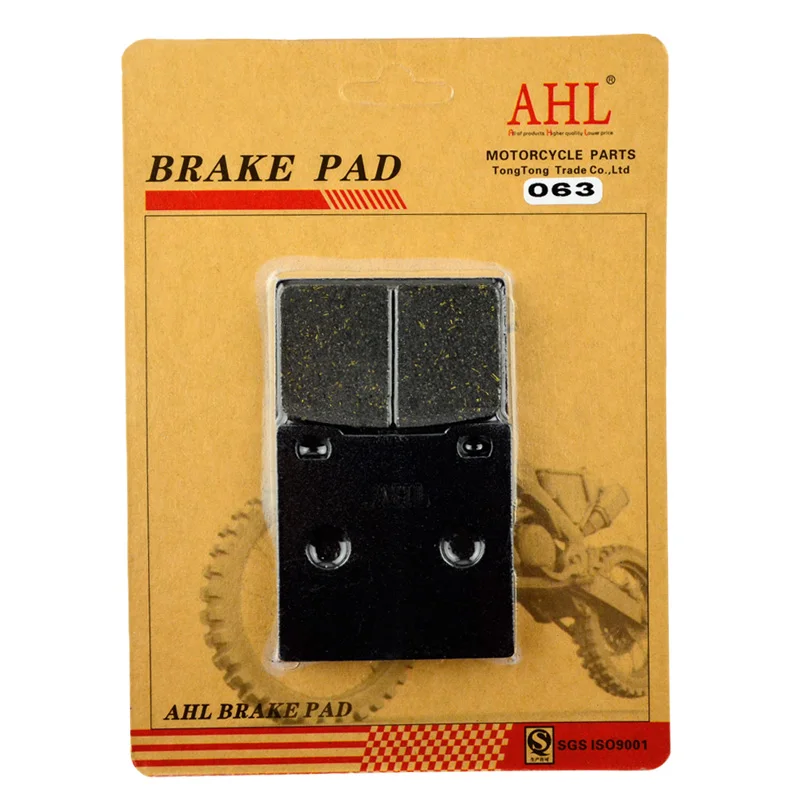 AHL  Motorcycle Brake Pads For SUZUKI GSXR400 GK76A GSXR750 RG GSX-R 600 GSXR750 RF900R GSXR1100 GSF1200 Bandit FA145 FA63