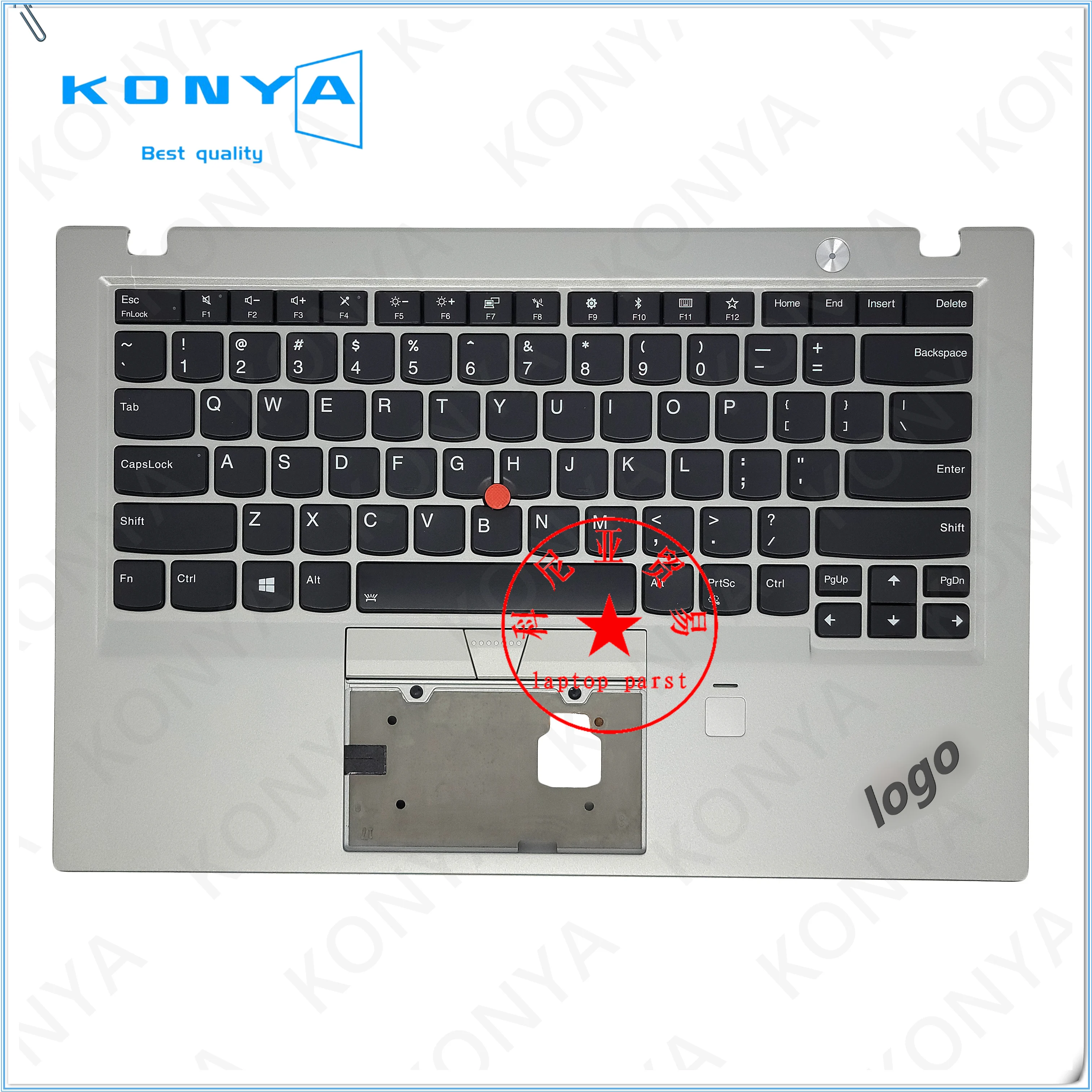 

New Original Palmrest For Lenovo Thinkpad X1 Carbon 5th Gen Top Cover Upper Case X1C 2017 With US Keyboard 01LV366 AM12S000510