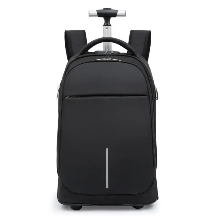

School Wheeled backpack for boys Travel Trolley backpacks bags for teenagers backpack large wheels Children Rolling luggage Bags