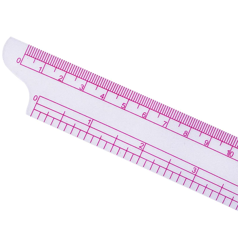 Multi-function Plastic Transparent French Curve Ruler SplIne Sewing Patchwork Feet Tailor Yardstick Cloth Cutting Rulers