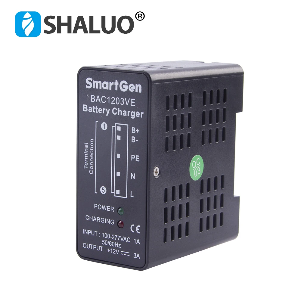 SmartGen BAC1203VE 3A 12V Generator Auto Intelligent Battery Charger Module Genset Charger Battery Circuit Design Adapter