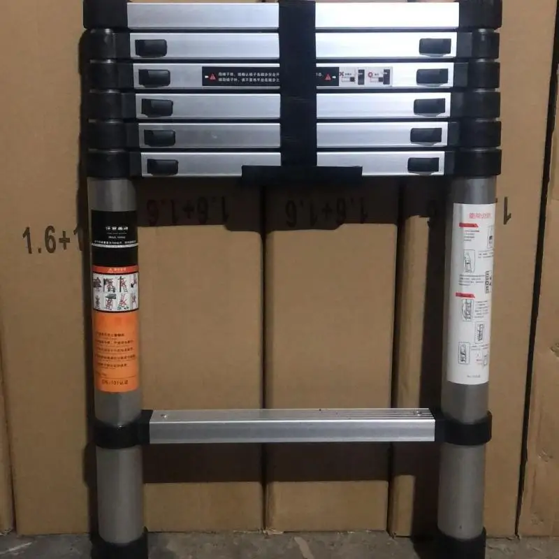 บ้านพับและหนาอลูมิเนียม Telescopic บันได Herring บันไดมัลติฟังก์ชั่ยกวิศวกรรมบันได