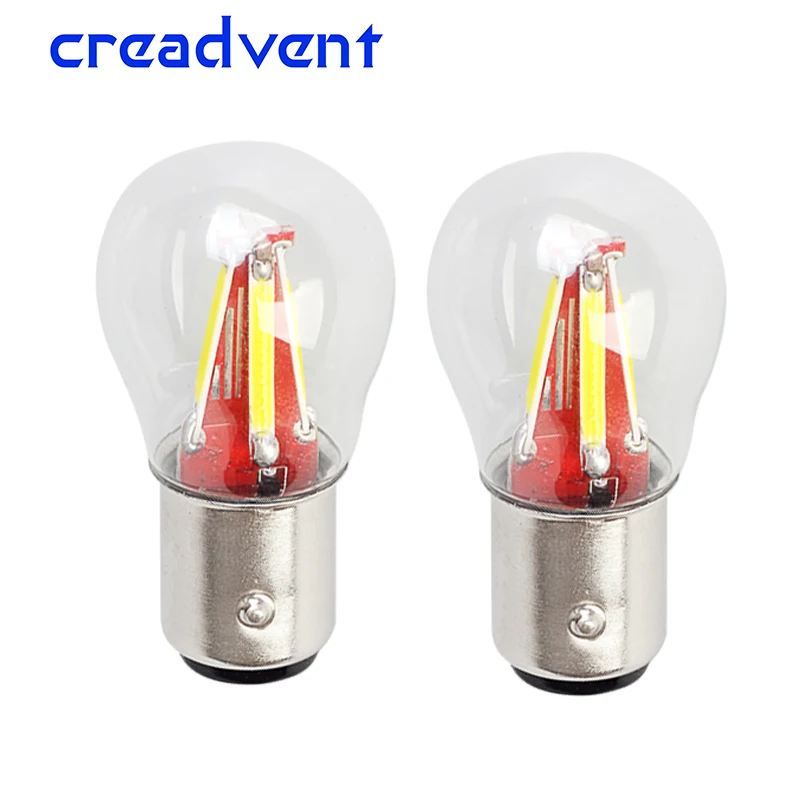 

2pcs 4 Filament Super Bright Led 1157 BAY15D P21W/5W Car Brake Light Bulb Auto Vehicle Lamp Yellow/red/white Car Accessories 12V