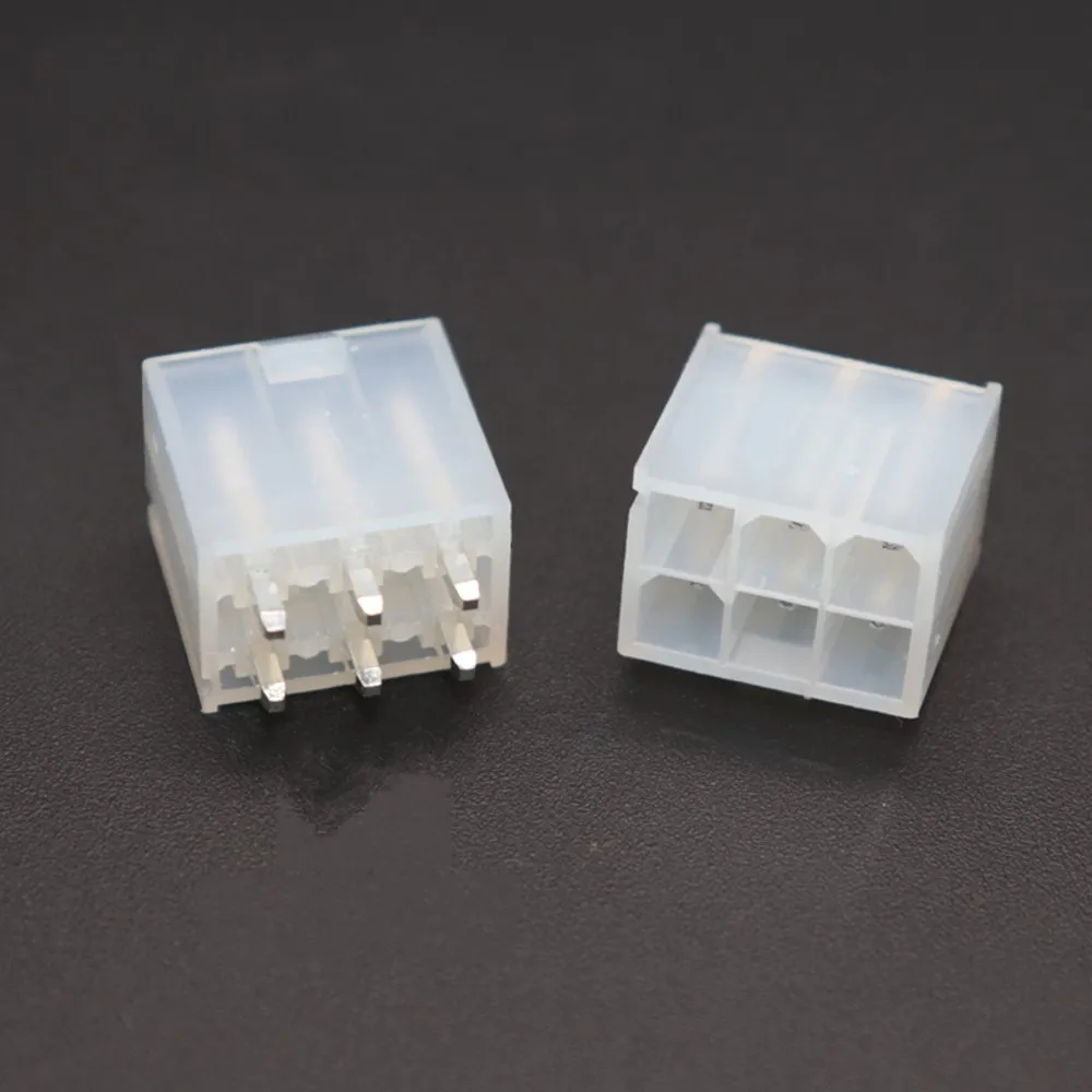 100 Stück EPS ATX PCIE 4,2mm Rastermaß Stecker/Buchse 5557 5559 5569 Gehäuse Wafers 2-reihiger Anschluss/gerade/rechtwinklig für Leiterplatten – Detail 10