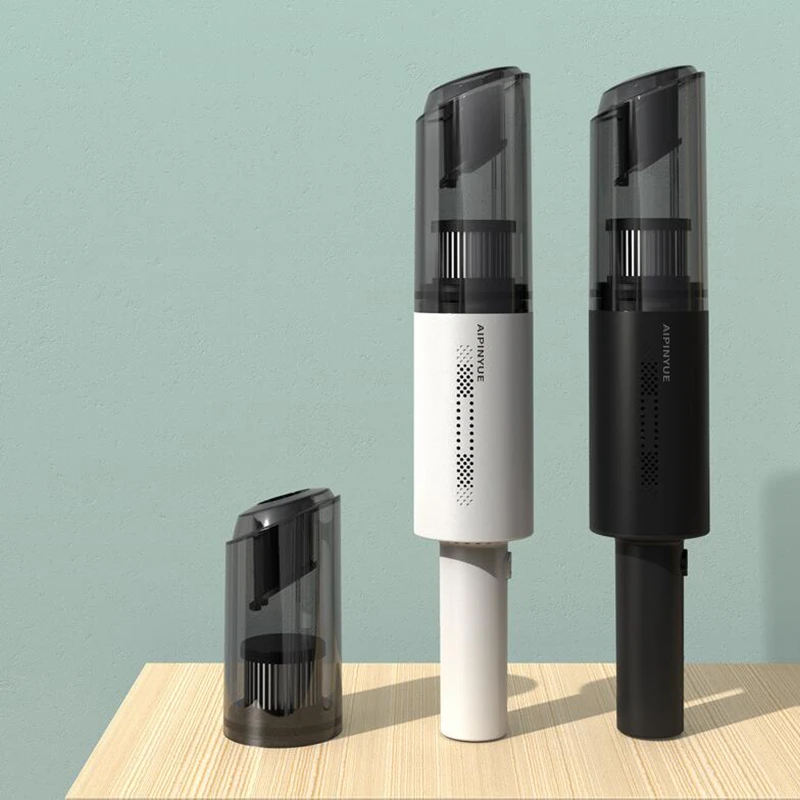 مكنسة كهربائية للسيارة مكنسة كهربائية أوتوماتيكية محمولة باليد مع شفط قوي 6000 باسكال للمنزل والسيارة والمكتب