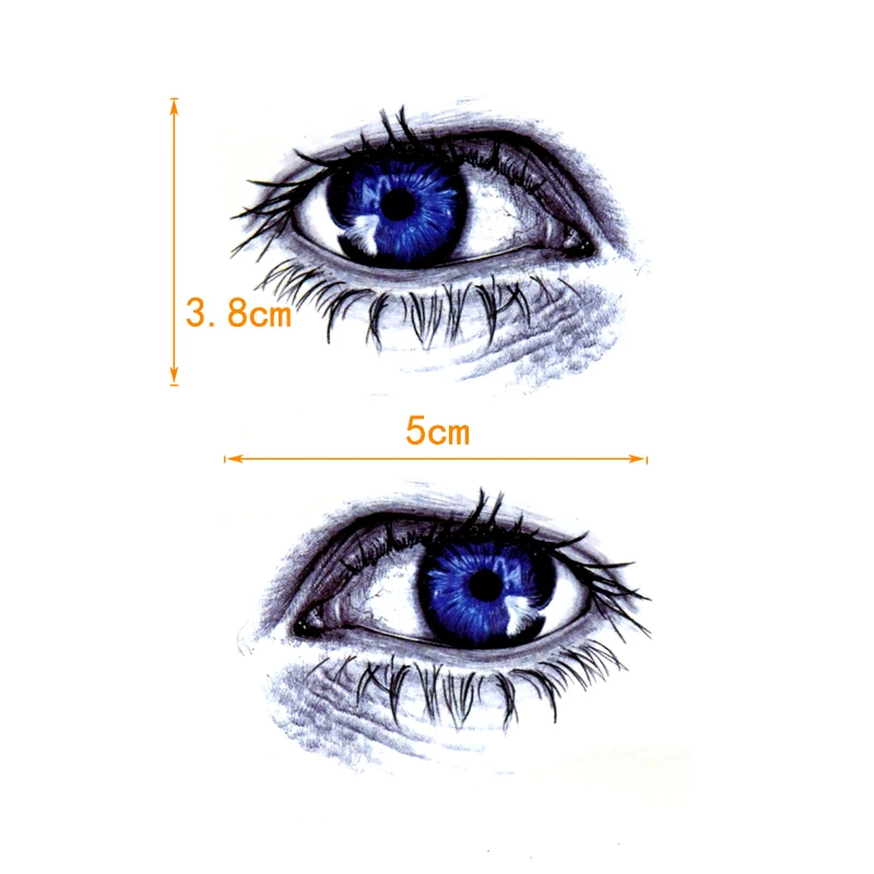 Eyes Waterproof Temporary Temporary Tattoo For Women Fake Tatoo Sticker Flash Tattoo  Body art Henna For Tattoo Men Cheap things