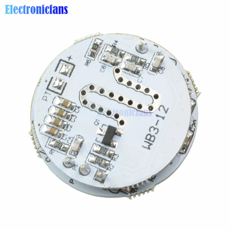 LED Radar Sensoring Sensor Module Microwave Switch Module For 3-12W Spherical Lamp Micro Wave Antenna High Frequency MCU