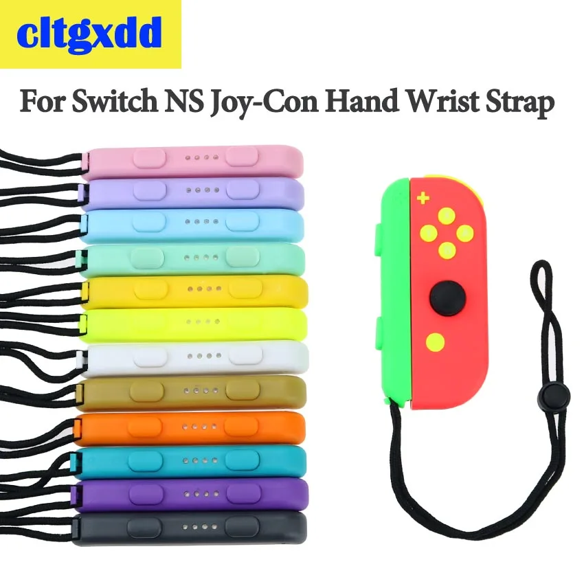 15 Colors Solid Color Wristband Strap Hand Rope Lanyard Laptop Video Game Accessories for Switch Games Joy-Con Controller Access