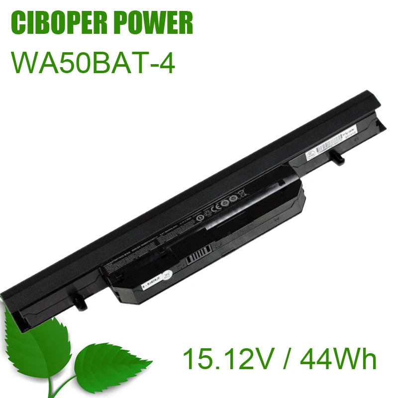 CP New Original Laptop Battery WA50BAT-4 15.12V 44Wh For 6-87-WA50S-42L 6-87-WA50S 6-87-WA5RS Series