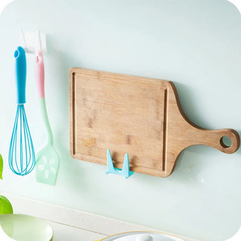 Cooking Tool Hot Plastic kitchen accessories Pot Pan Cover Shell Cover Sucker Tool Bracket Storage Holder Rack pot lid holder