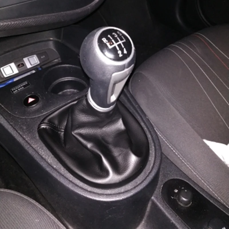Car Gear Shift Knob MT Handball With Dustproof Cover For Seat Leon II 2005-2012 / Toledo III 2004-2009 / Altea XL 2006-2015
