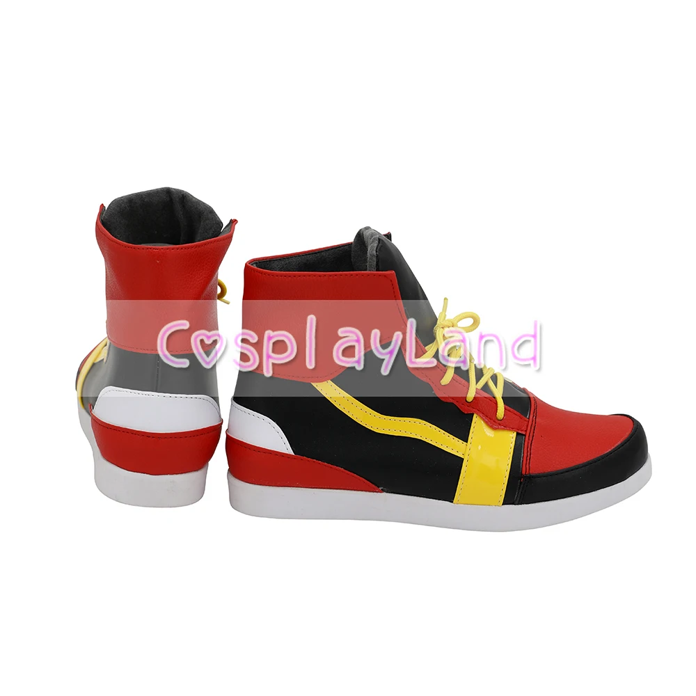 Thôi Miên Mic Sư Đoàn Rap Battl Drb Saburo Yamada Cosplay Giày Boots Nam Phụ Kiện Trang Phục Halloween Giày