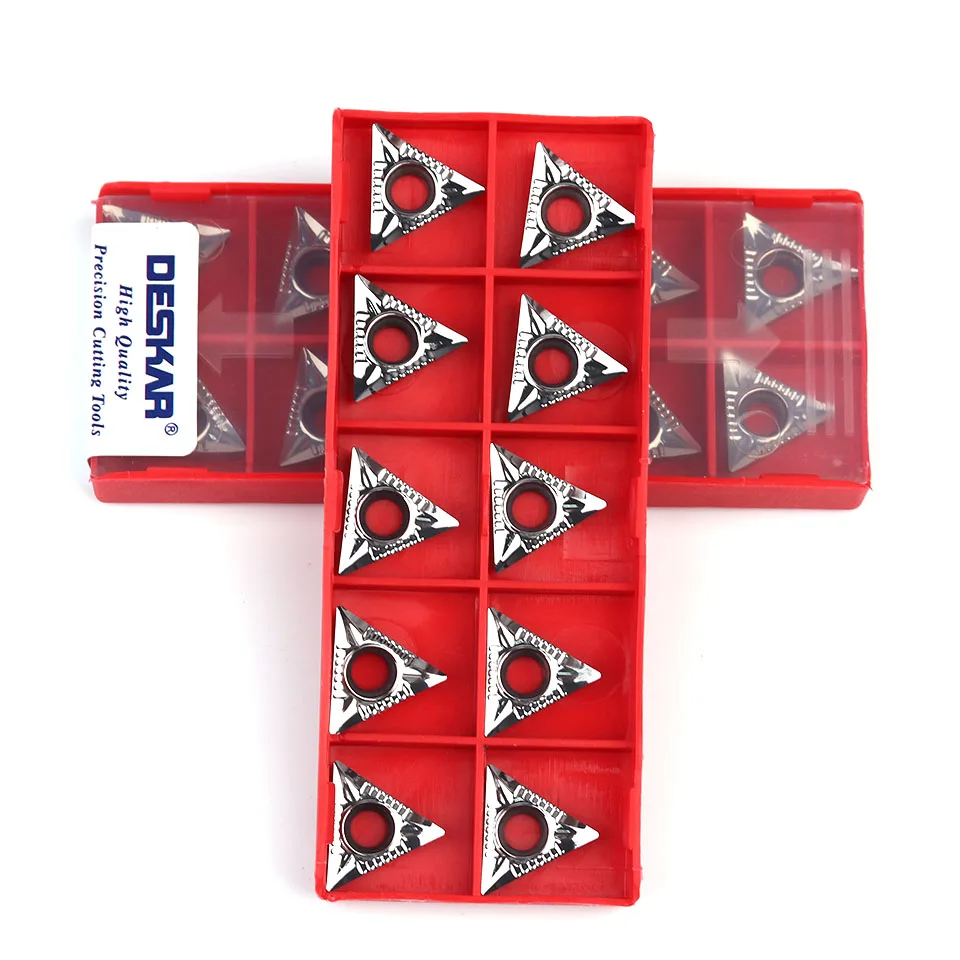 DESKAR TCGT090202 AL TCGT 090204 TCGT11 0204 TCGT110202 TCGT16 T302 TCGT16T304 CNC original aluminum turning tool lathe blade