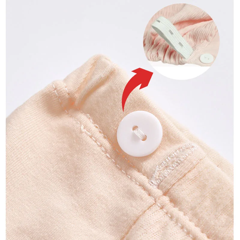 Bragas ajustables de cintura alta para mujer embarazada, ropa interior de algodón fino de talla grande, ideal para verano