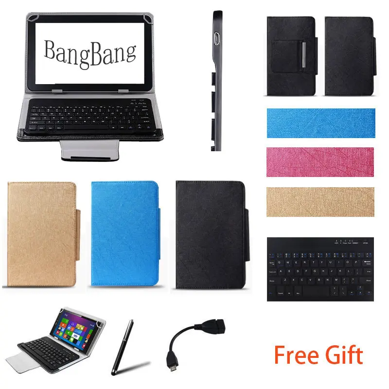 

Tab 7" 8" 10" 10.1 inch Tablet Bluetooth Keyboard Case Cover Stand Universal Cases