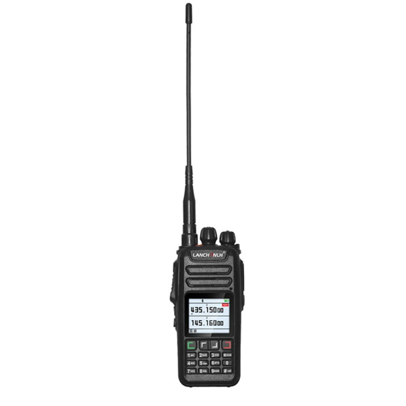 Walkie-talkie inalámbrico con Bluetooth, UV-78, VHF y UHF, 128 canales, banda Dual, pantalla Dual, transceptor, linterna para Vimoto Sena