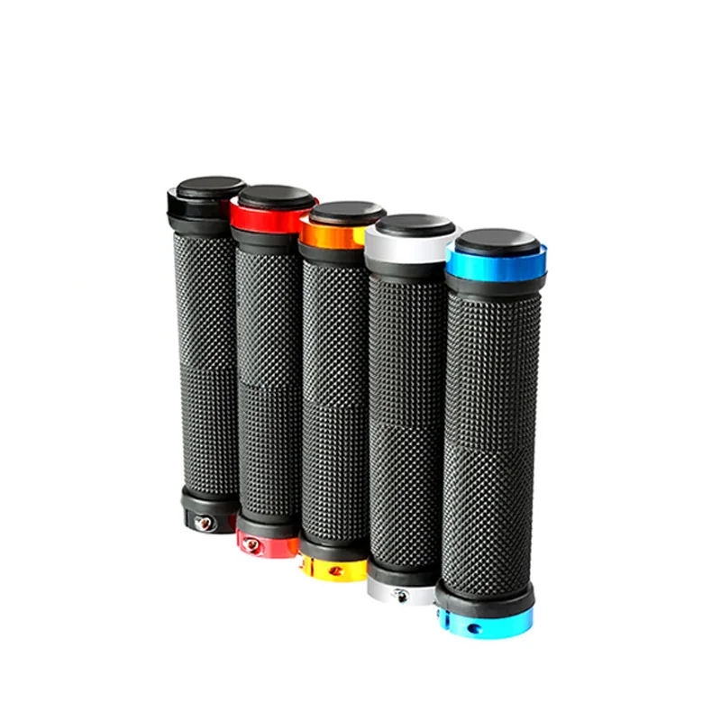 Bicycle Handle Grip Bar End Anti-slip Rubber Handlebar for MTB or road bike Black/Red/Blue/Gold Handlebar Cover