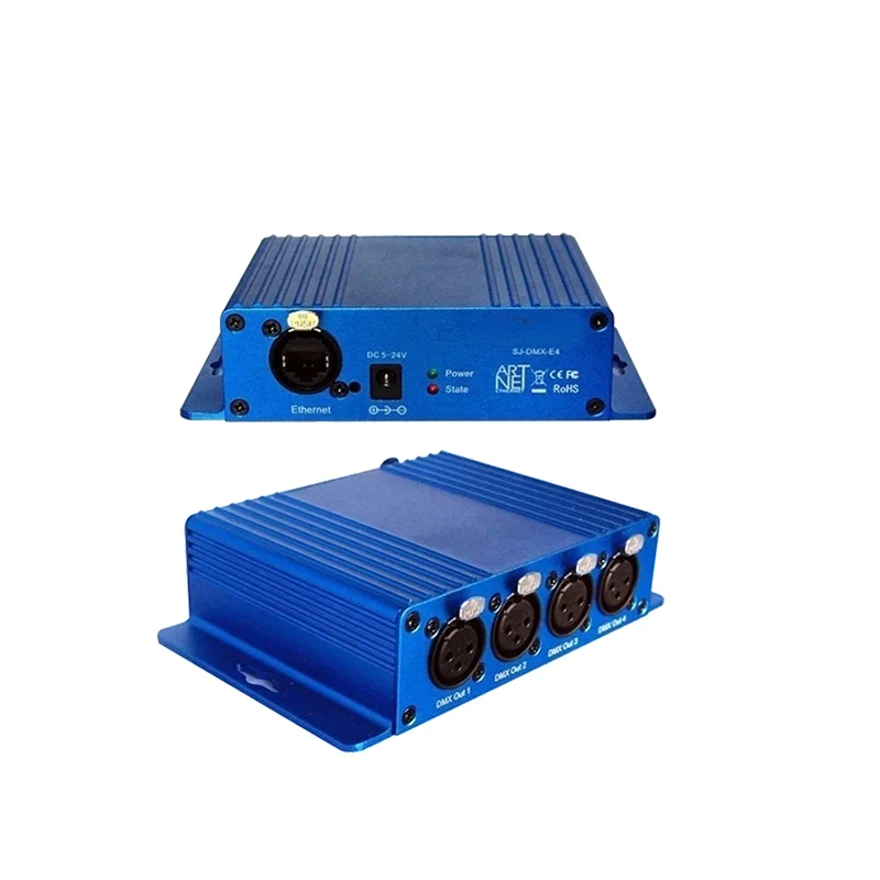Twee/Vier Poort Bidirectionele Artnet/Dmx Converter