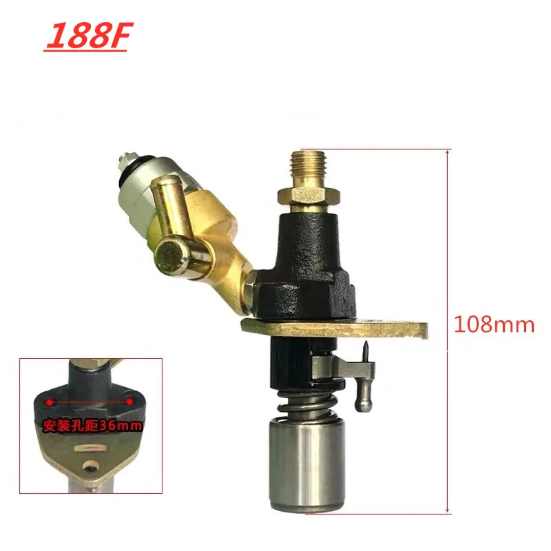 Imagem -04 - Bomba de Injeção de Injetor de Combustível com Solenoide Bomba de Fule com Válvula Eletromagnética 170f 186f 186188 fa 192f