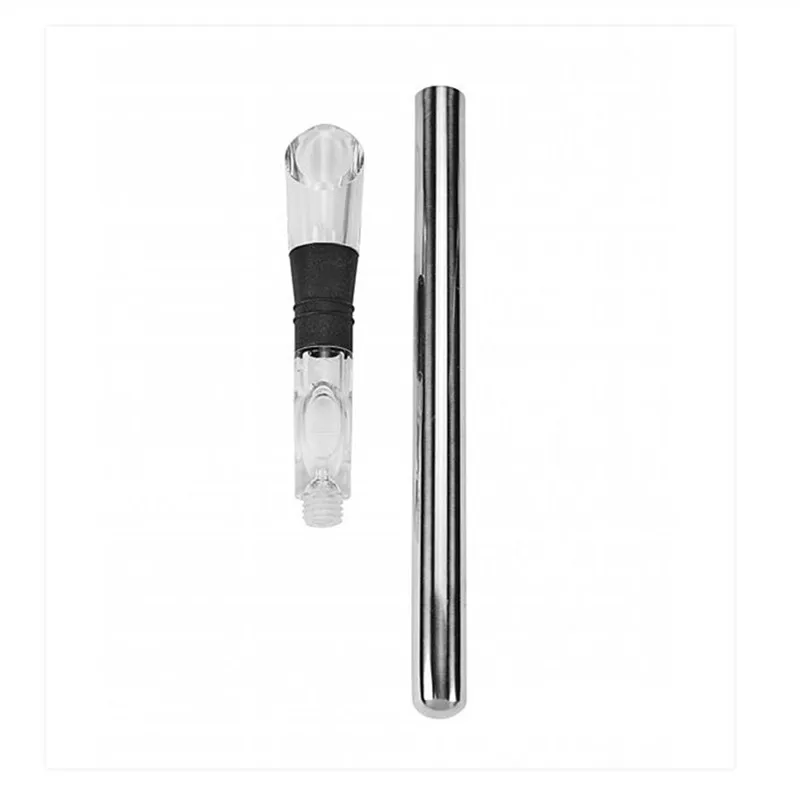 Steel Ice Chill Wine Bar Wine Chiller Cooling Stick Ice Wine Stick Pourer - view 5