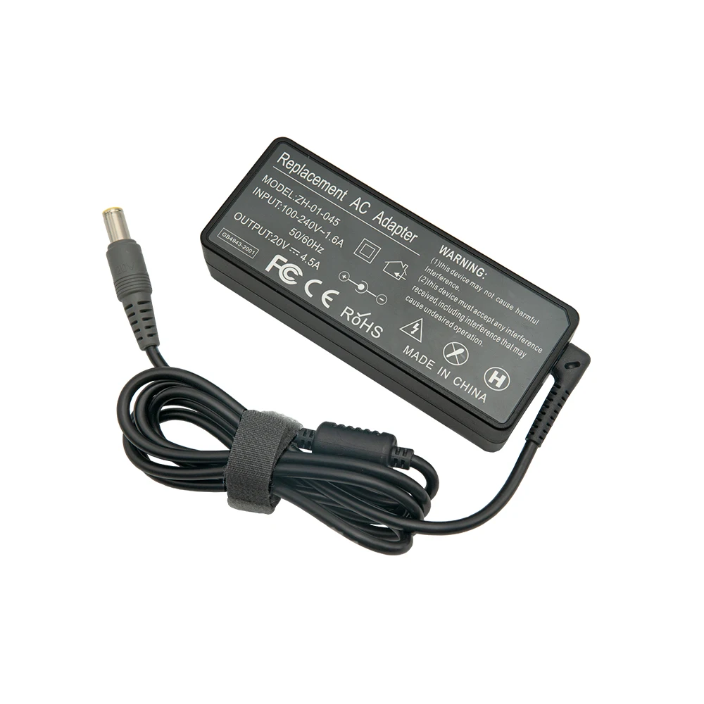 20V 4.5A 90W Replacement AC Adapter Charger For Lenovo Thinkpad E420 E430 T61 T60p Z60T T60 T420 T430 F25 Notebook Power Supply