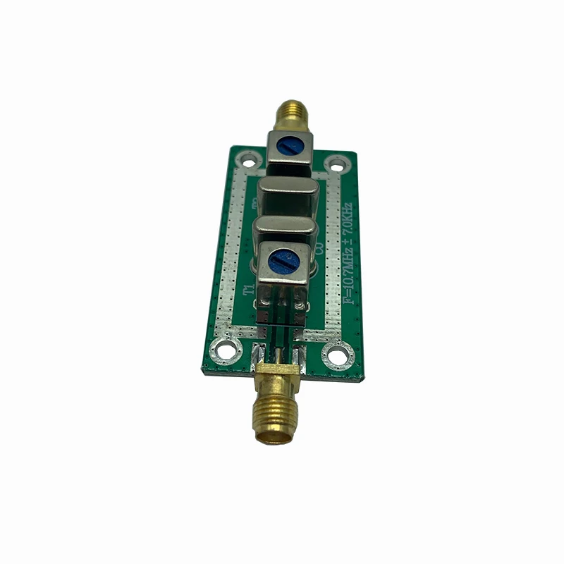 AM Filter 10.7MHz ±7KHz 10.7M Bandpass Filter Narrowband SMA-KE For Oscilloscope Ham Radio Amplifiers