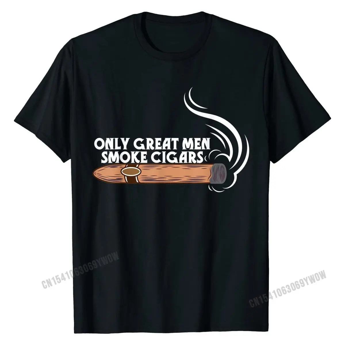 Funny Cigar Smoker Gift Shirt Only Great Men Smoke Cigars Gift T Shirt Cotton Men Top T-shirts Gift Discount