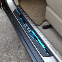 For Mg Zs Car Accessories Styling Door Sill Scuff Plate Stainless Steel Protector Guard Cover Sticker 2022 2023 2024 2025 2026