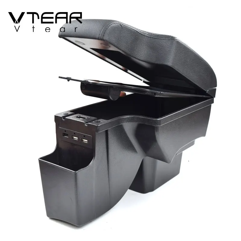 

Vtear For Chevrolet Cruze 2011 accessories armrest leather arm rest usb interface storage box car styling auto decoration 2013