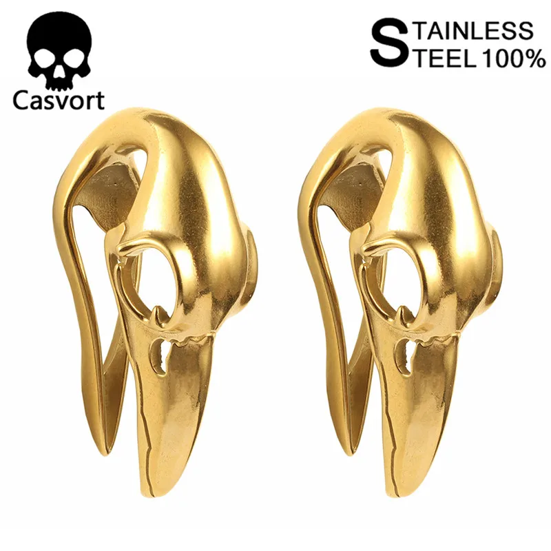2pcs Bird Ear Weights Plugs for Stretched Ears