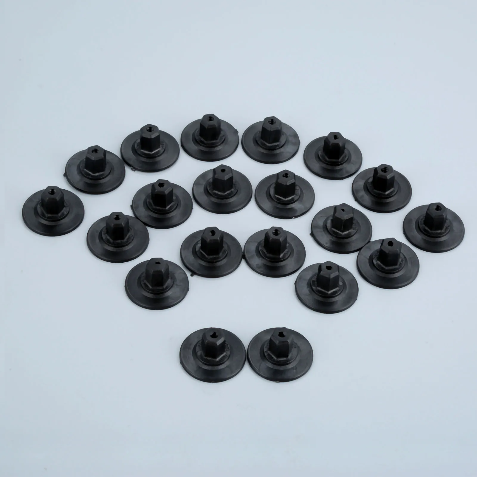 20pcs Auto Self Tapping Screws Seat Nut Cap For Audi Self Tapping Screw Holder Cushion Fastener Plastic Car Rivets