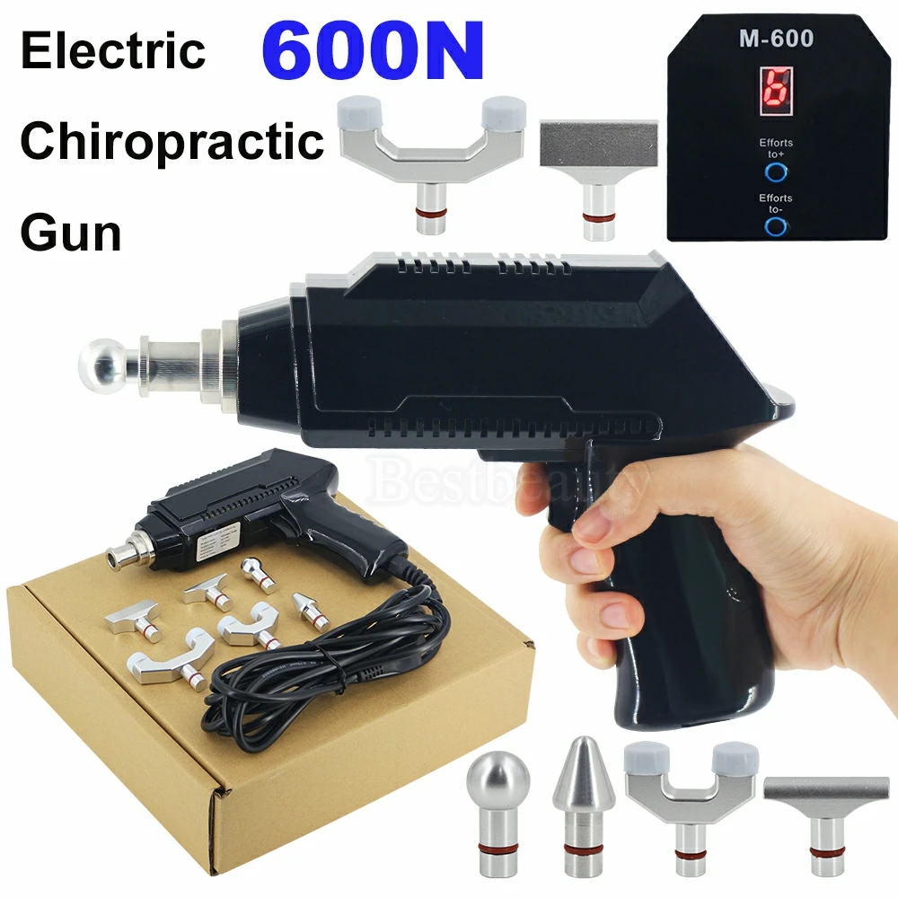 

Electric Correction Gun Chiropractic Adjusting Tool Adjustable 6 Level 600N Spine Massage Relax Tools 2025 New Massager