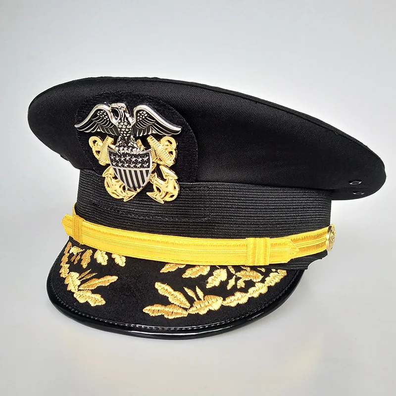 United States Navy Uniform Captain Sea Collection Winter Clothing Yacht Captain Uniform Party Annual Meeting Performance Costume