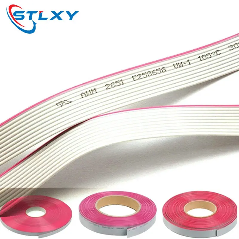 2Meter 10P/12P/14P/16P/20P/40P 1.27mm PITCH Grey Flat Ribbon Cable 6/8/10/16/20/40 Pin 28AWG WIRE for IDC FC 2.54MM Connector