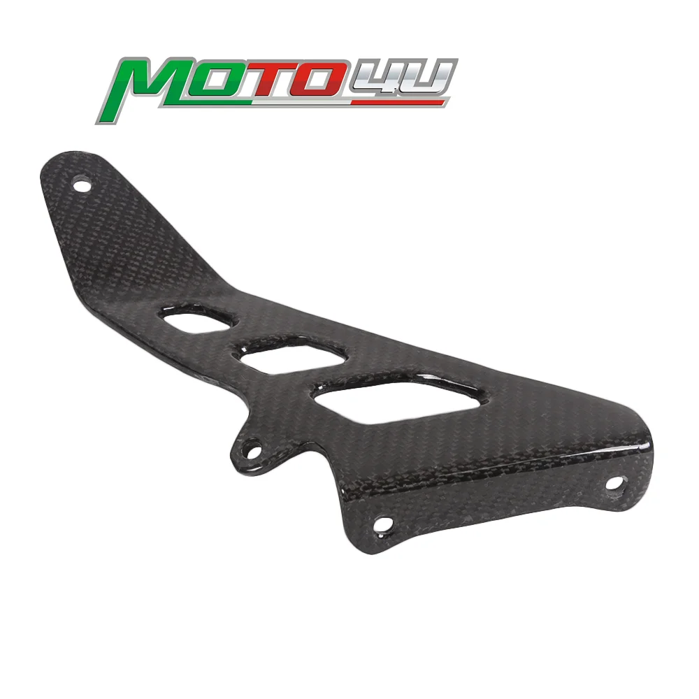 Soporte de suspensión de escape de fibra de carbono, piezas de modificación de motocicleta, accesorios Cafe Racer, KAWASAKI NINJA400 NINJA 400 2018 +