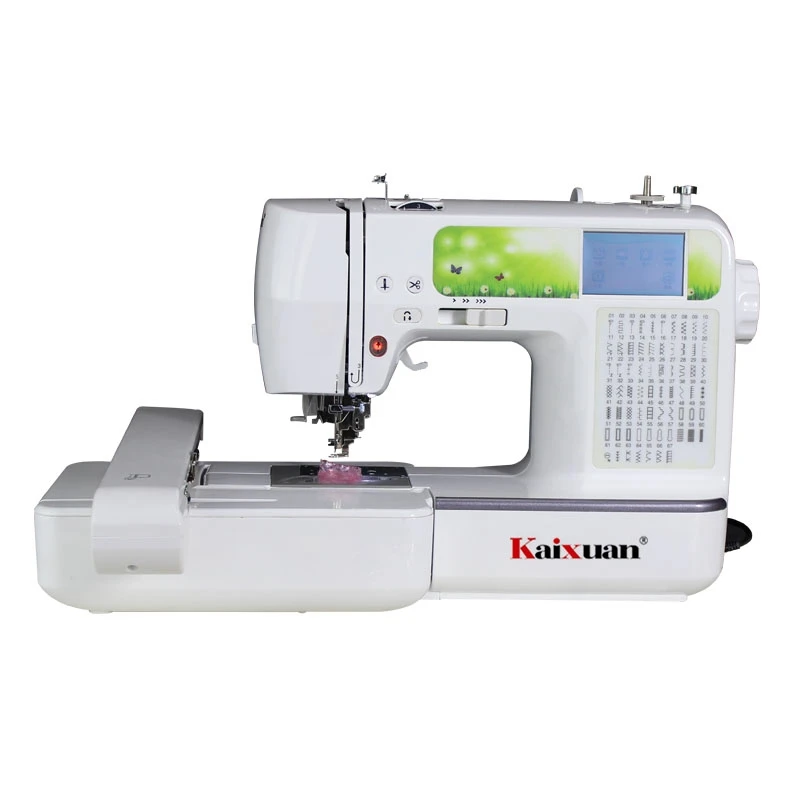 

Computer automatic Sewing embroidery machine LCD Home DIY Custom Name Pattern multi-function Sewing Flat Embroidery Machine