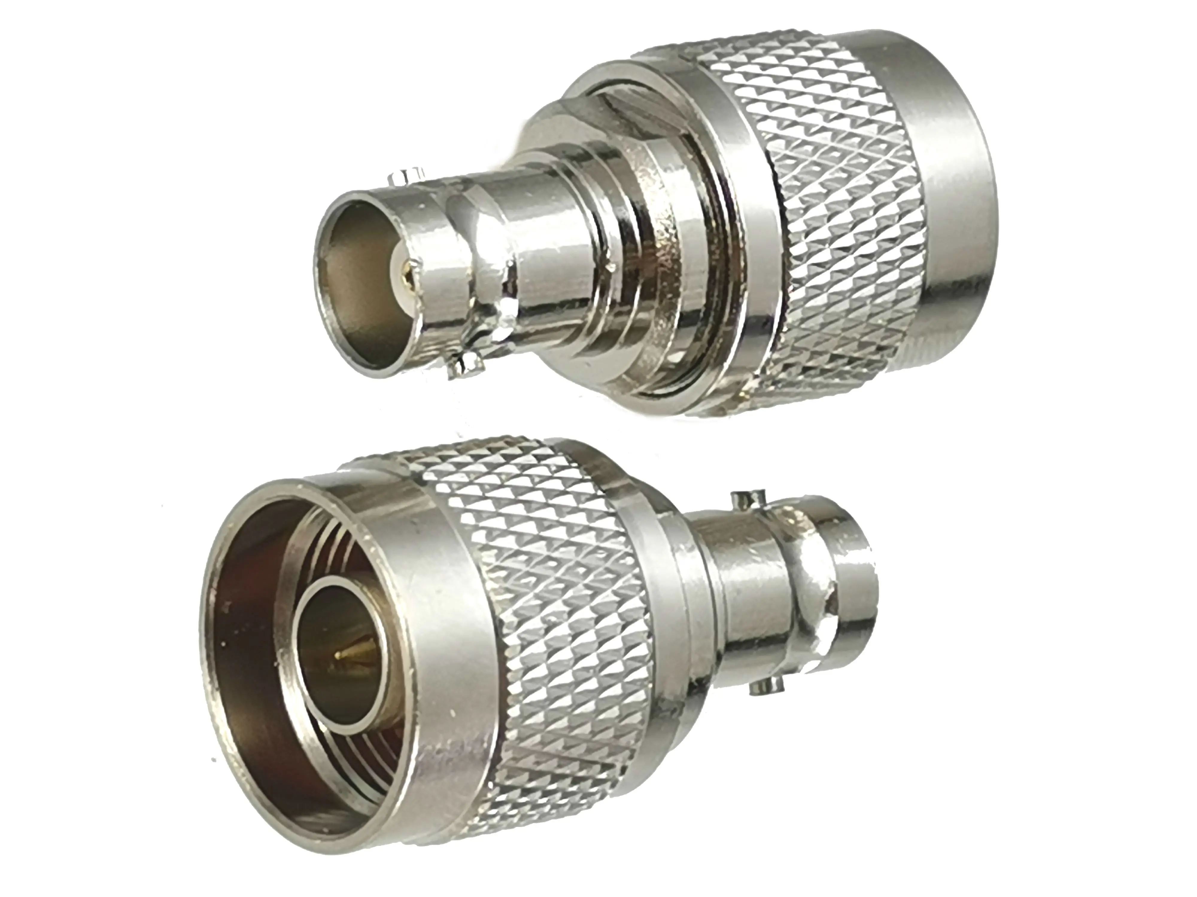 

10pcs Connector Adapter N Male Plug to BNC Female Jack RF Coaxial Converter Straight New