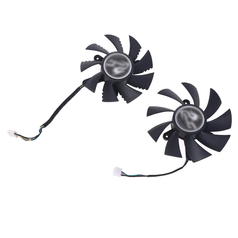 75mm 85mm 4pin Cooler Video Card Cooling Fan for iGame GeForce GTX 1070Ti 1080 1050 1060 Replacement