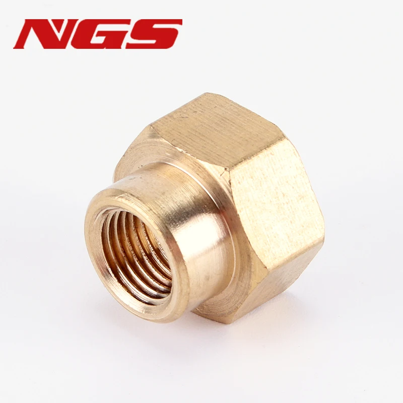 TPUFG Brass Internal Thread Copper Pipe Adapter Reducer Pipe Fitting Coupler Connector 1/8 1/4 3/8 1/2