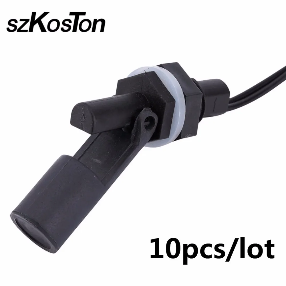 10PCS Side Mounted Float Switch Water Level Controller Sensor Flow Inductance Sensor Horizontal Float Switch Tank Liquid Float