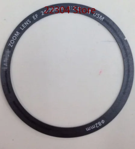 Repair Parts For Canon EF 24-70mm F/2.8 L II USM Lens Front Name Sleeve Decal Ring YB2-3750-000