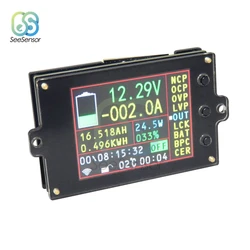 DC 500V 500A Display LCD TFT da 2.4 pollici voltmetro Wireless amperometro batteria Tester capacità tensione di alimentazione Monitor misuratore di corrente