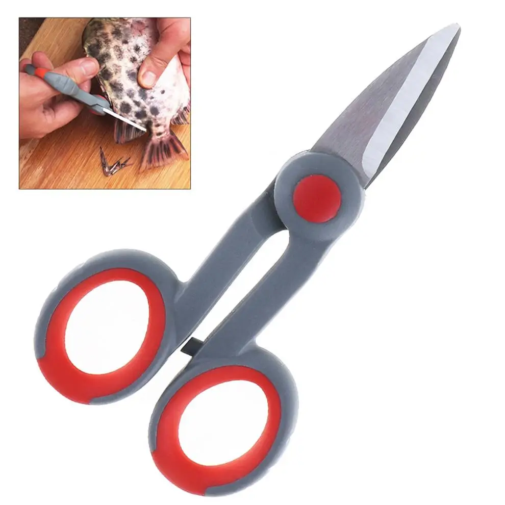 

Multifunction Stainless Steel Lures Scissor Pliers Gripper Line Cutter Fishing Tools Fishing Line Shears Accessories