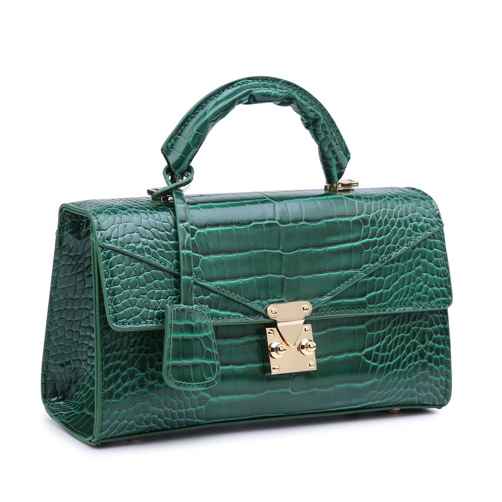 Fashion Crocodile Handbags for Women Ladies Elegant Shoulder Bags Lxuury Messenger Tote Bags