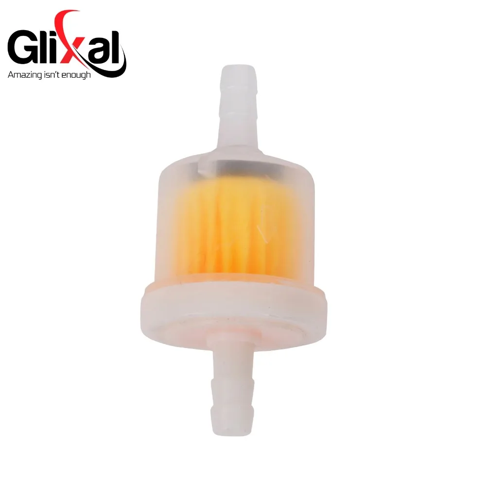 Universal Oil Fuel Filter with Magneto for 50cc 125cc 150cc 200cc Motorccyle Scooter Dirt Bike ATV Go-Kart Quads (5 pcs)