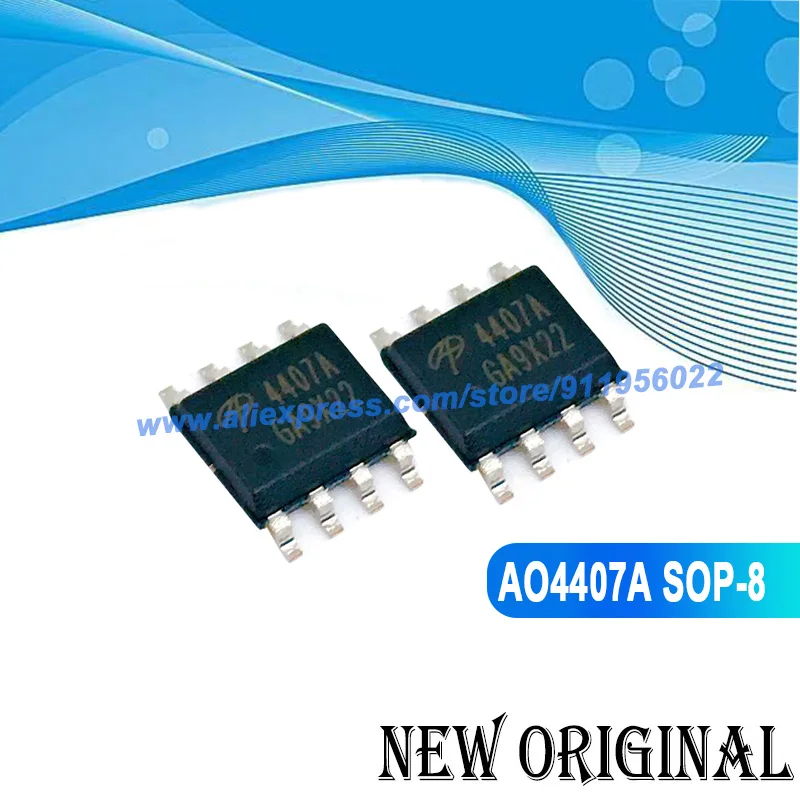 (5 Pieces) AO4805 4805 SOP-8 MOSFET / AO4606 MT4606 4606 AO4612 4612 AO4407A AO4407 4407A AO4435 4435  SOP-8 MOS