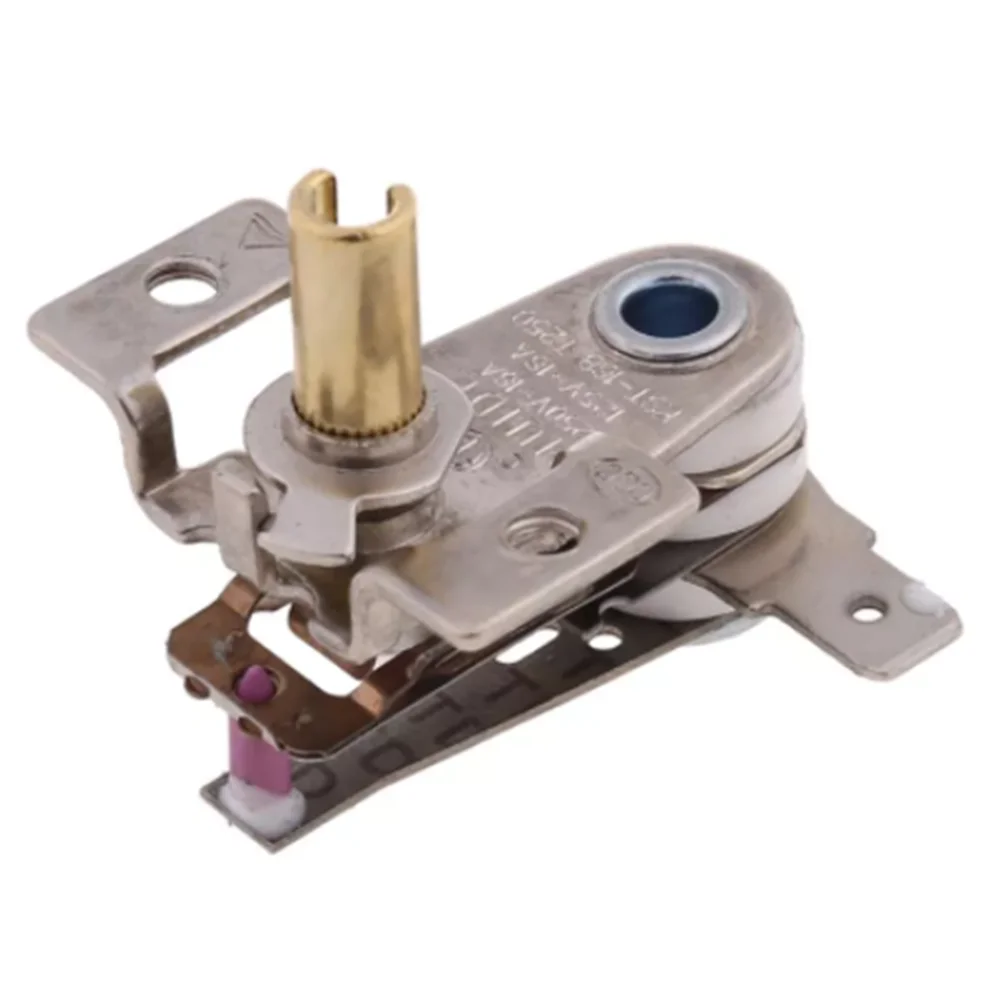 

1PCS High quality AC 250V 16A KDT-200 Adjustable 90 Celsius Temperature Switch Bimetallic Heating Thermostat