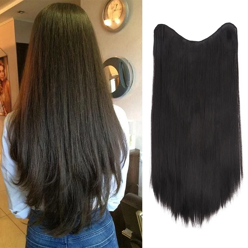 Weilai Vrouwen Haaraccessoires V Haarverlenging Synthetische Pruiken Hair Extension