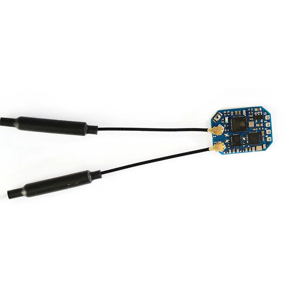 

MATEKSYS ELRS-R24-D 2.4GHz ExpressLRS ELRS Diversity Duble Antenna CRSF Protocol Long Range Mini RC Receiver for RC Drone